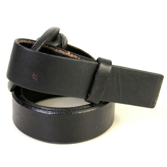 BCBGMAXAZRIA BROWN GENUINE LEATHER 1 1/4"Wd CASUAL DRESS WOMEN'S BELT Sz S (*36 - Picture 2 of 8